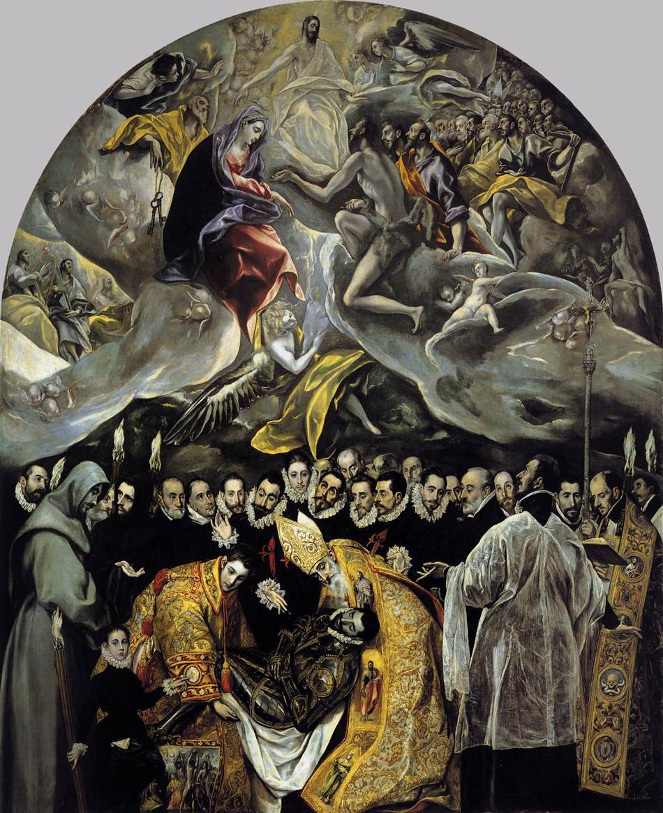 El entierro del señor de Orgaz, El Greco